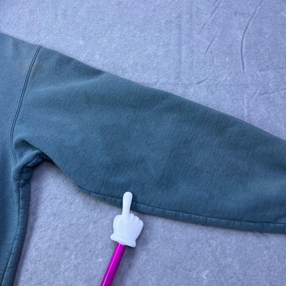 Supreme Shine Hoodie Men's Medium Gray Brillo Logo Cotton Fleece Sweatshirt 2021 - Picture 4 of 15